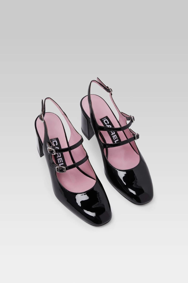 Banana Mary Janes Smart High Heels