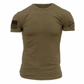 Basic T-Shirt - Military Green ZeroWaste Production slim fit
