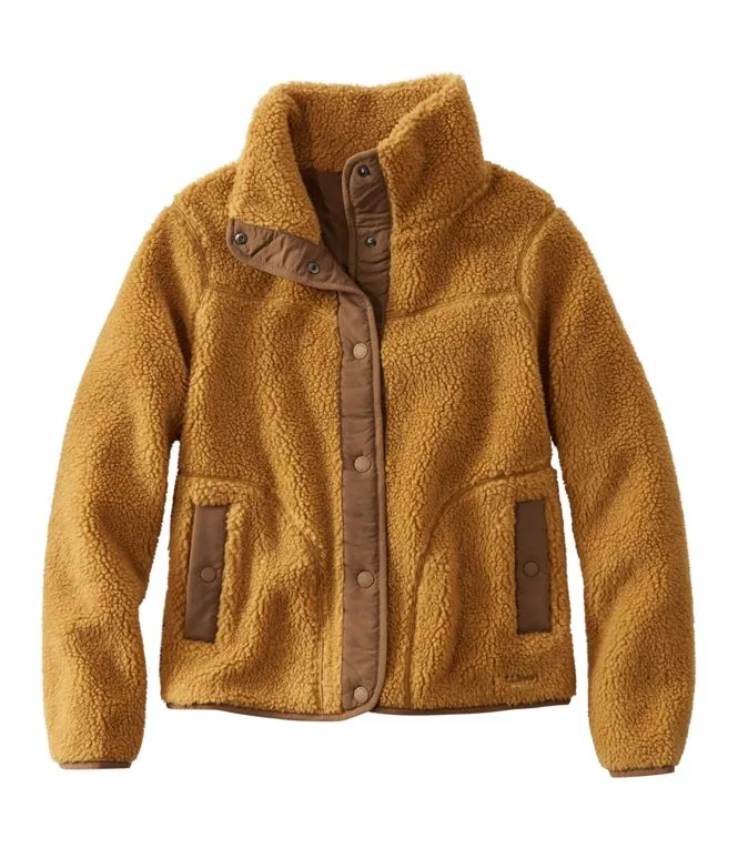Classic Gear Bean's Sherpa Fleece Jacket Women's Regular