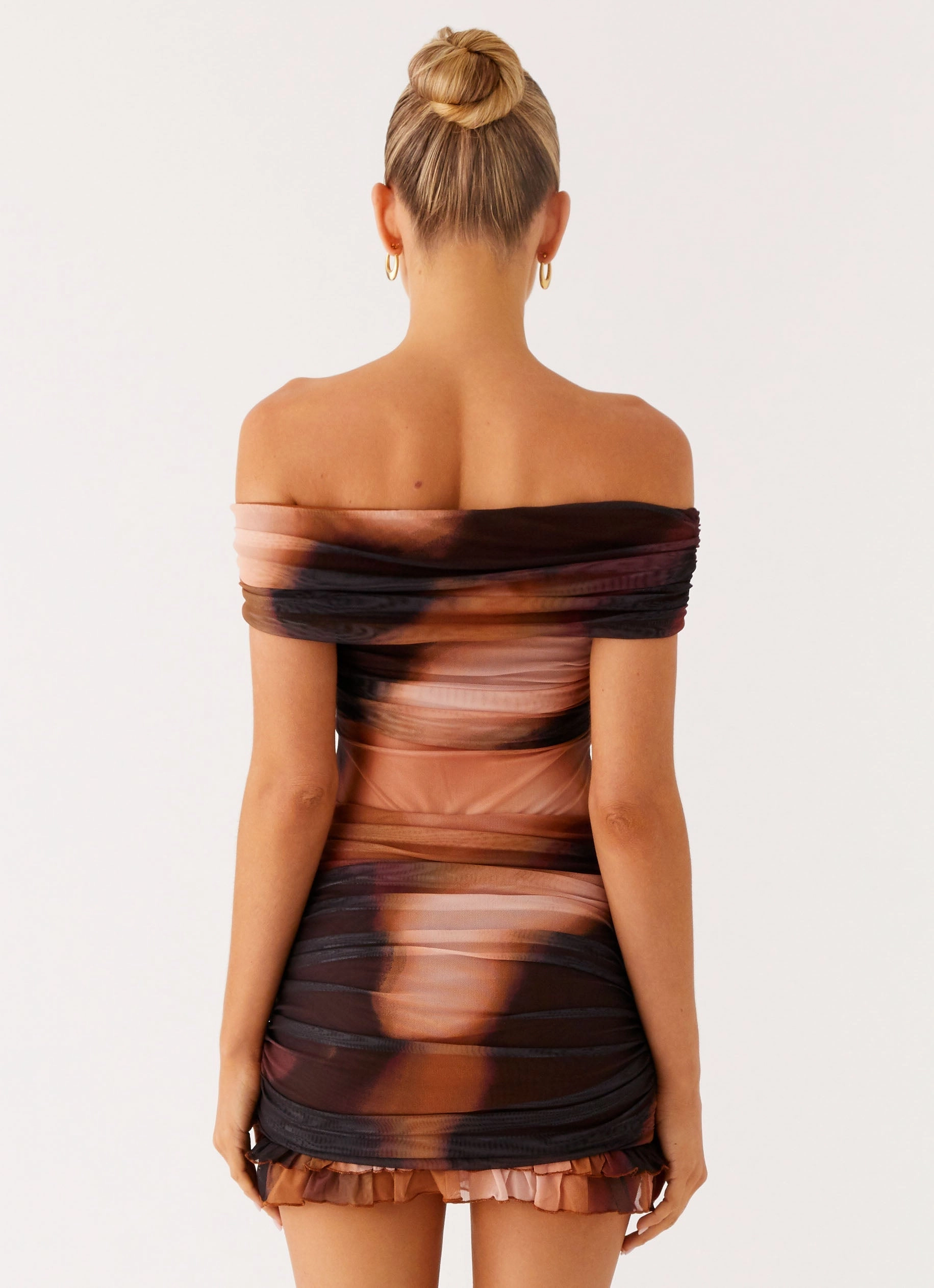 Modern Design Frances Mini Dress - Black Gradient