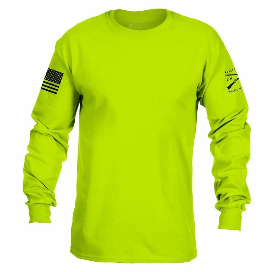 Toy Basic Long Sleeve - Safety Green