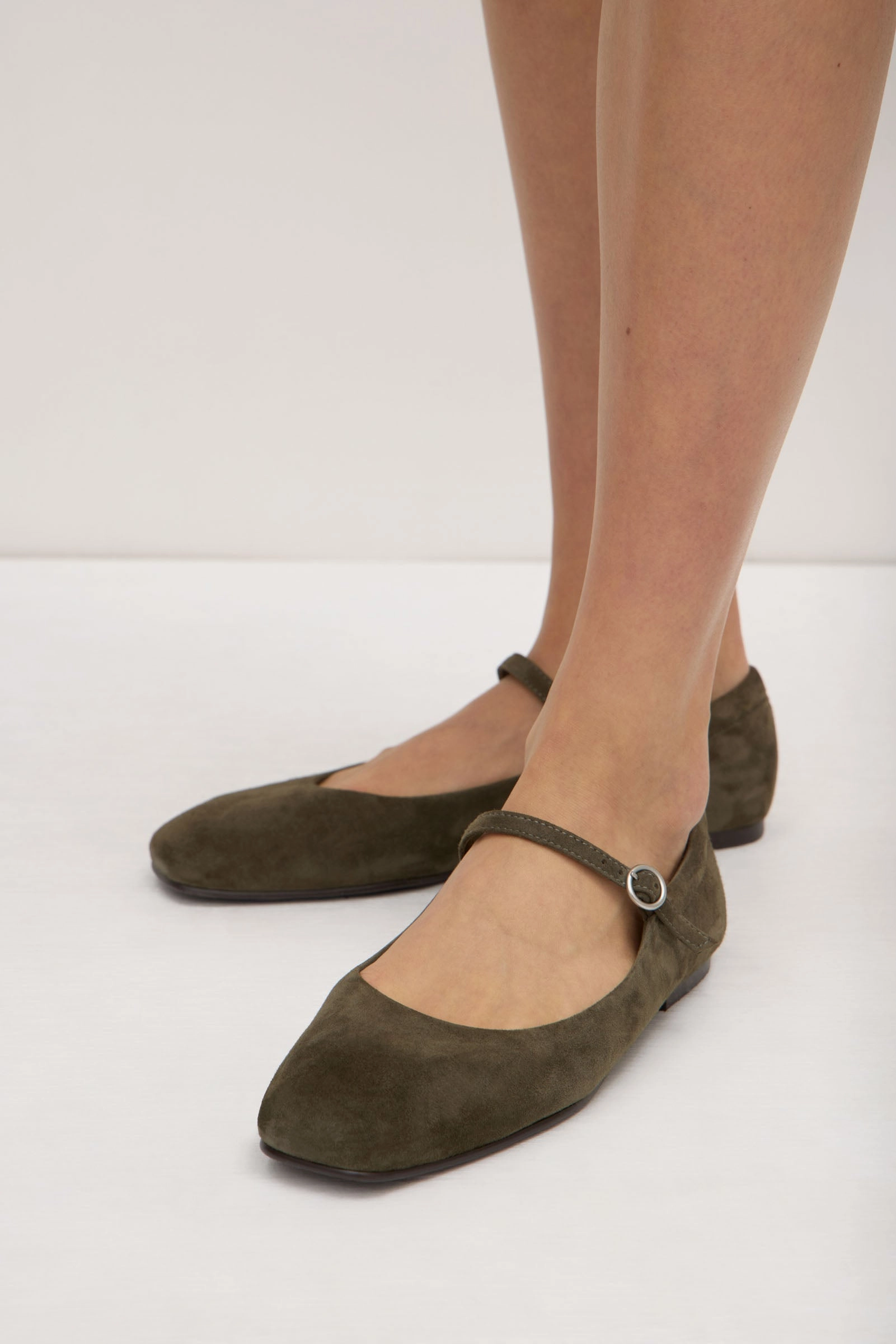Beth Suede Ballet Flat Light Fest