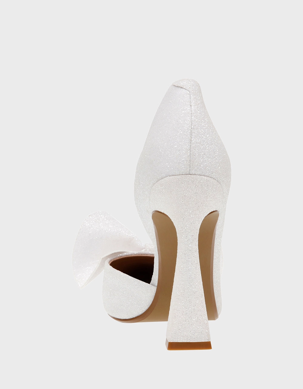 Betsey Johnson Nobble Bow Heel in Ivory Minimalist Heels Casual boots