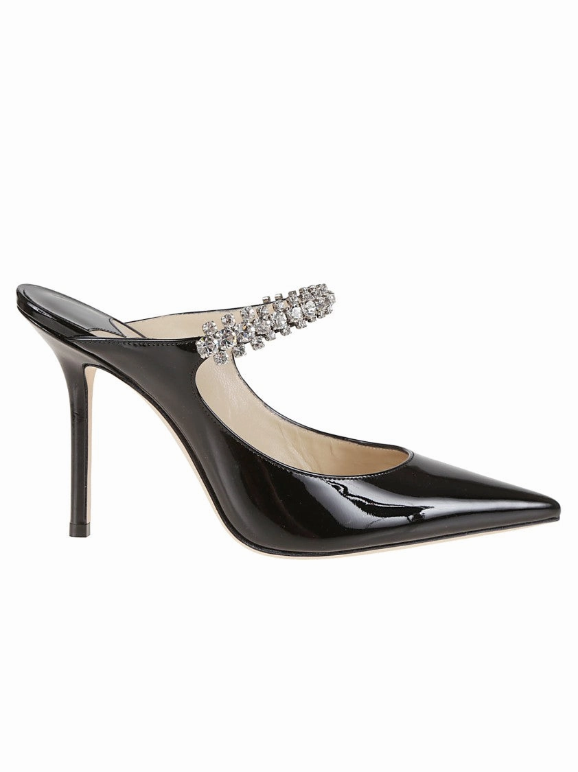 Simple Step Sandal Bing Patent Leather Mules