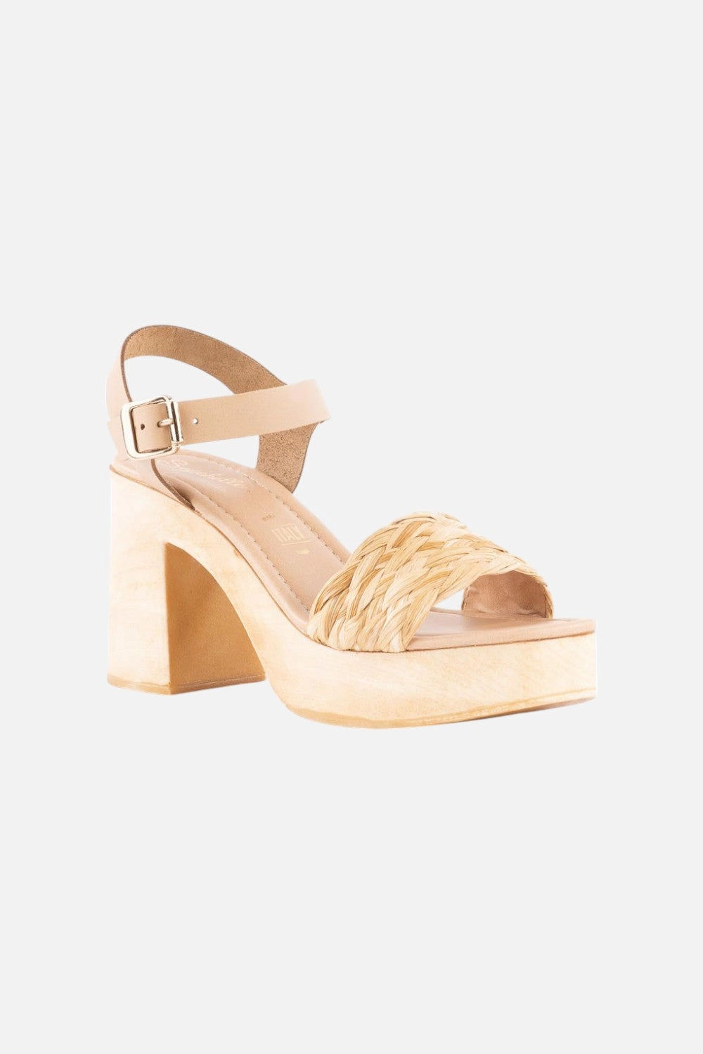 Seychelles Manila Sandal in Natural Raffia Waterproof Slides Elastic
