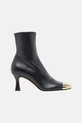 Dolce Vita Glamor Toe Cap in Black Stella Embroidered