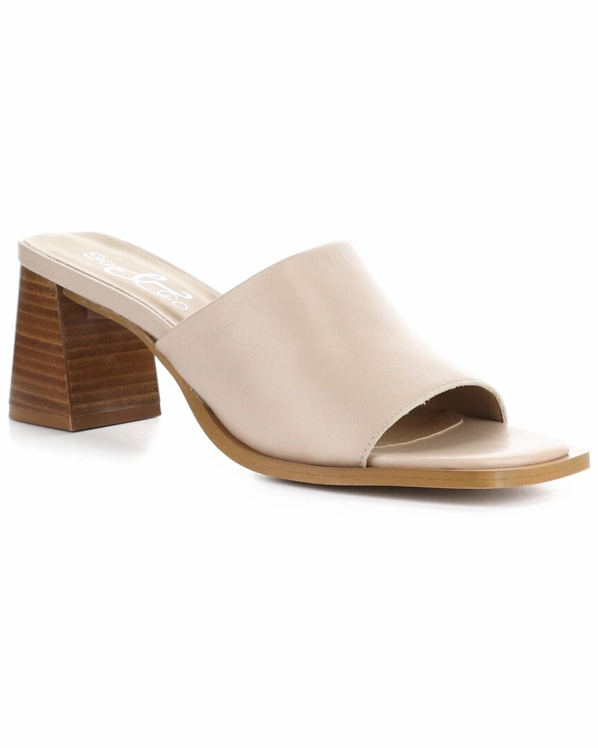 Comfortable ankle BOS & CO Bryn Leather Mule