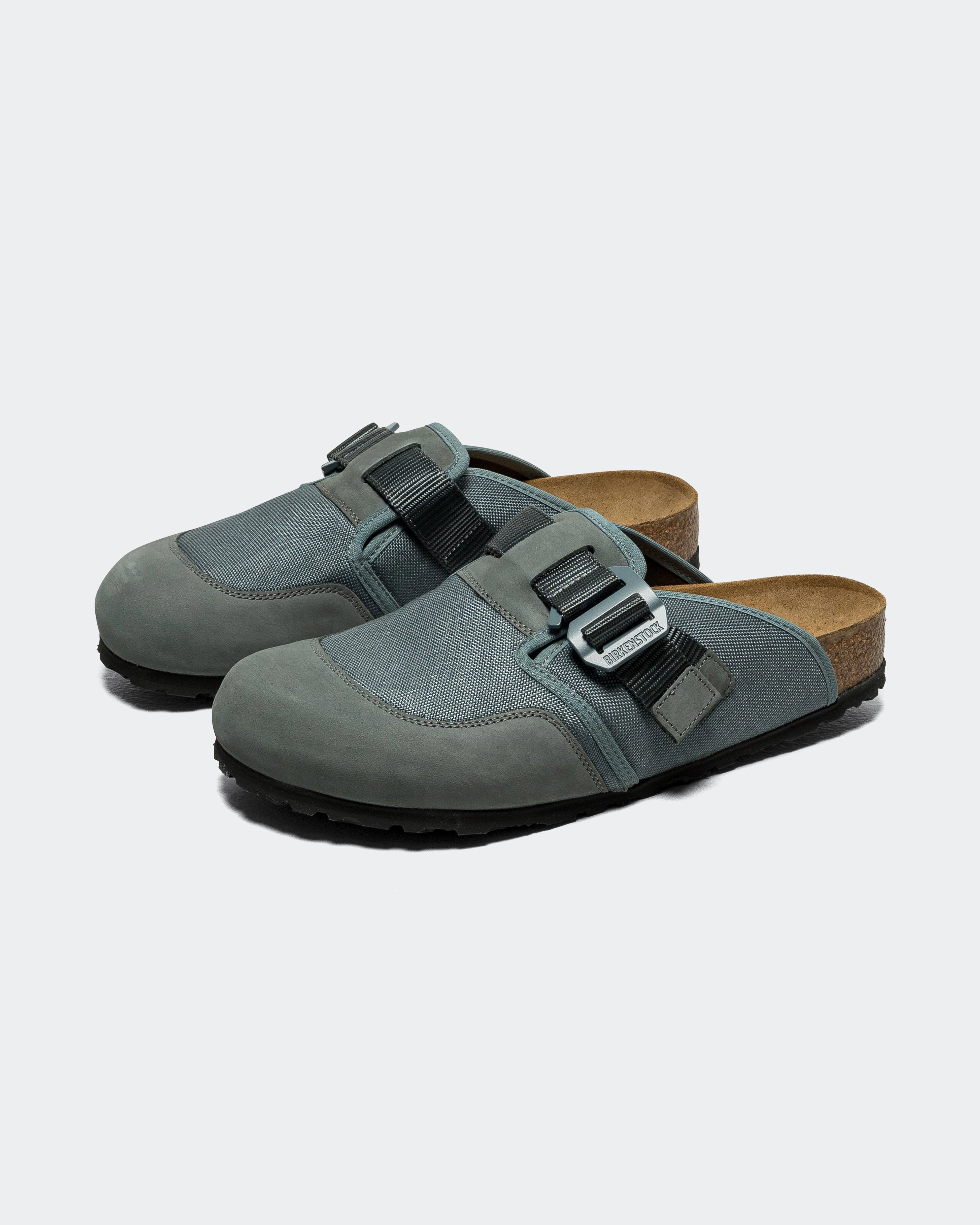 Boston Nova - Basalt Grey Textile/Nubuck Leather Regular Wave Fun Lightweight Outsole