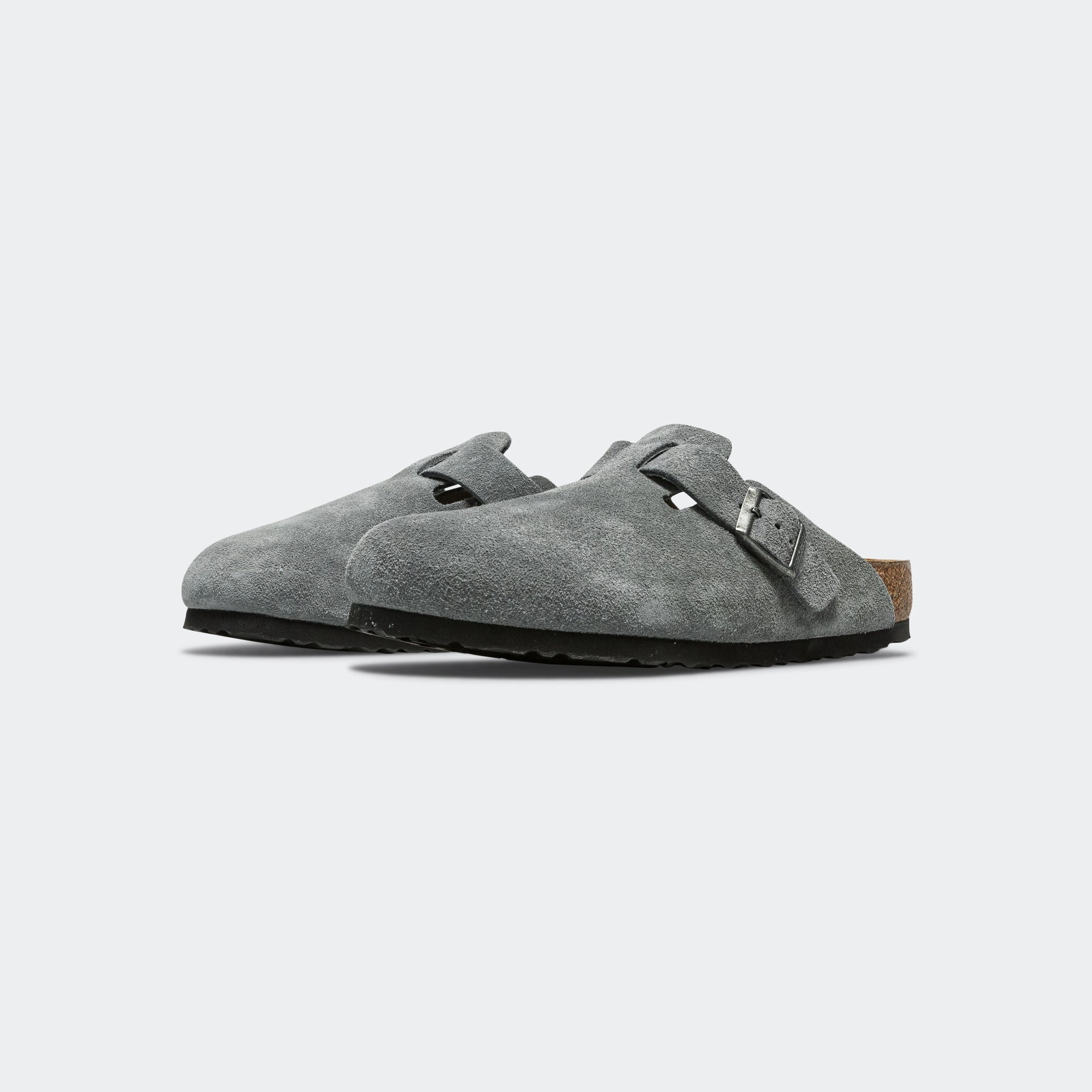 Versatile Travel Shoes Boston SFB - Basalt Grey Suede Leather