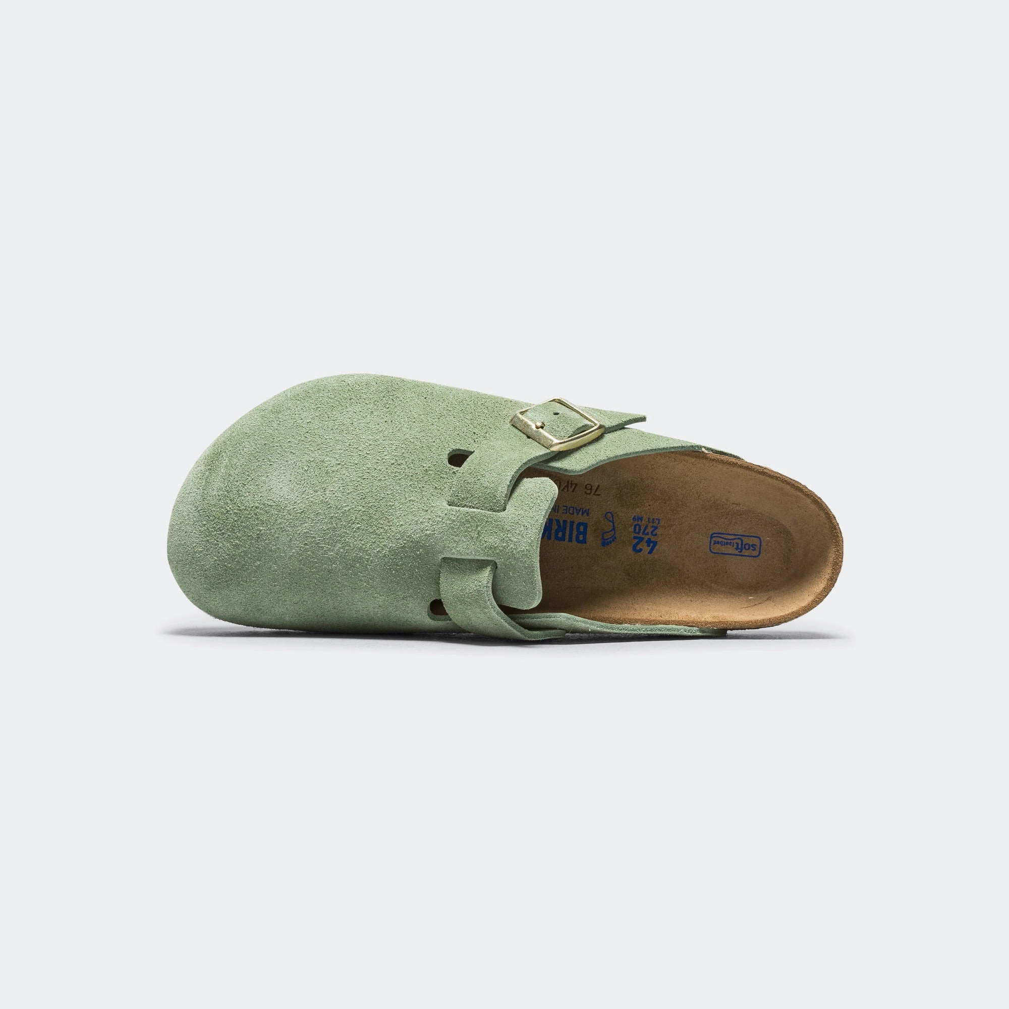 Weight Distribution System Weekend Plans Boston SFB - Green Tea Suede Leather