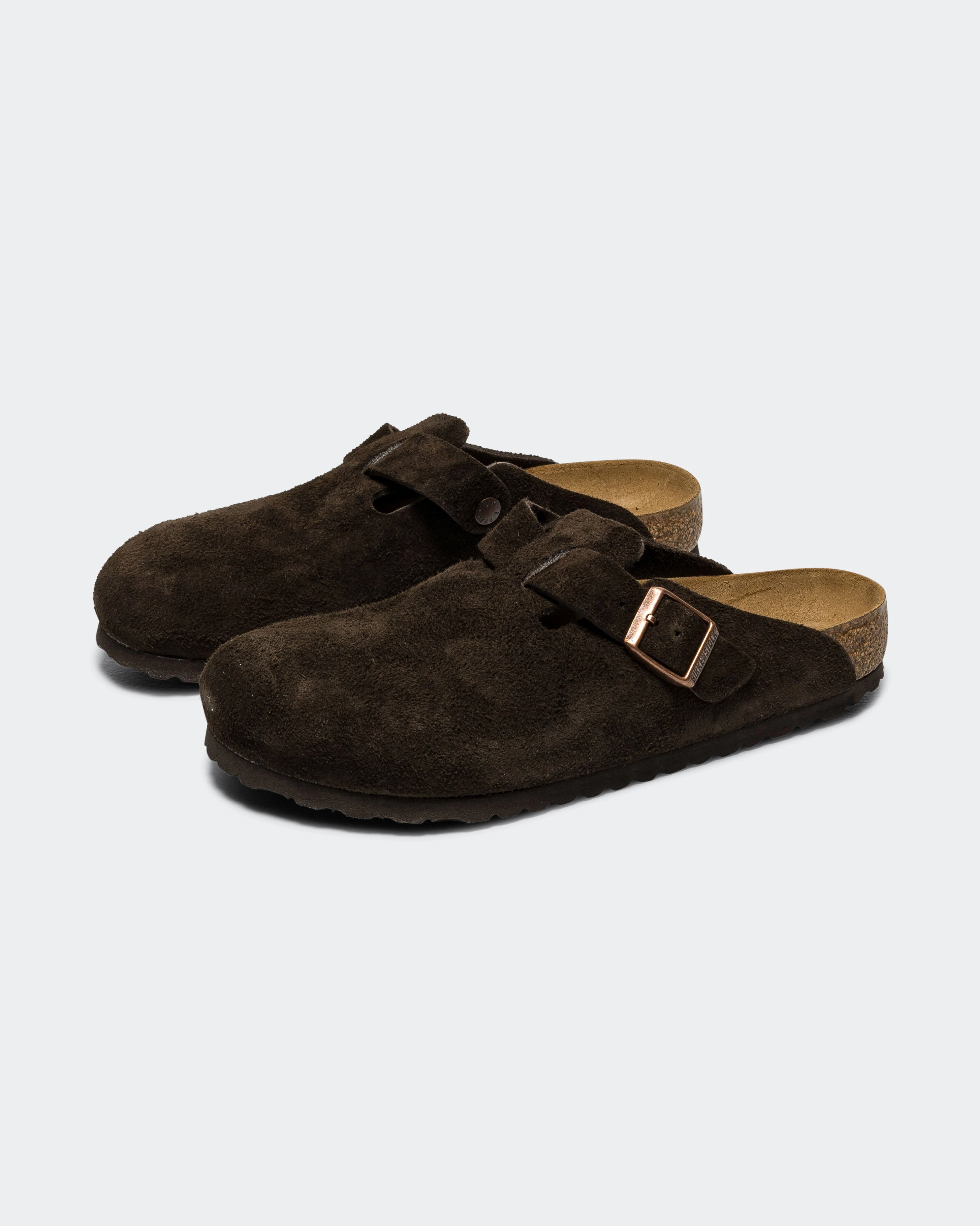 Boston SFB - Mocca Suede Leather Flexible Build Comfy Flip-flops