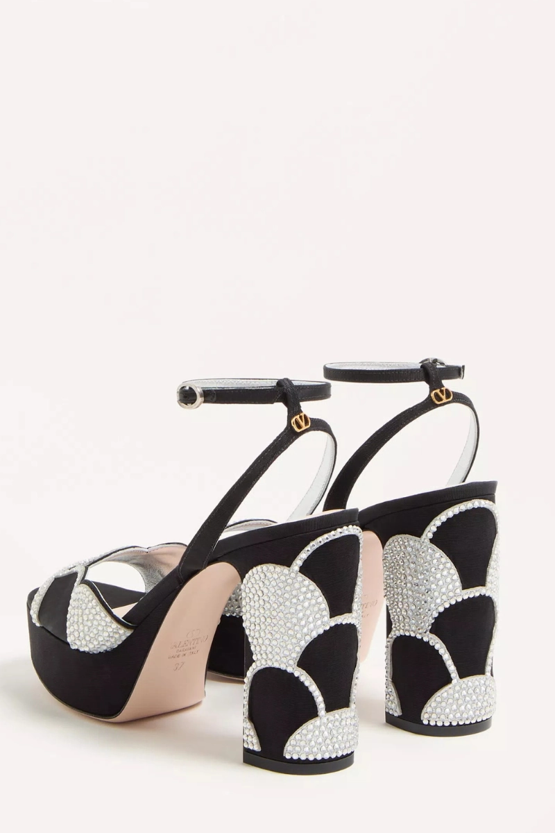 Bowow Platform Sandal Block Heel Heel shoes