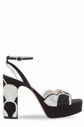 Bowow Platform Sandal Elastic Band Comfortable to wear