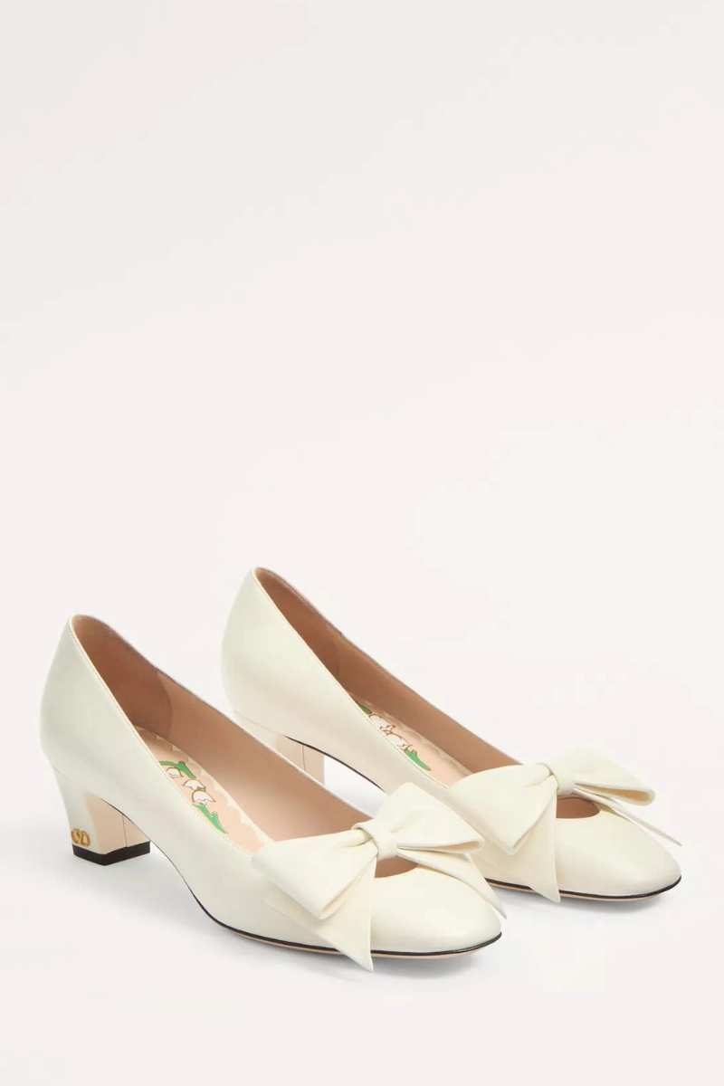 Bowow Pumps Stacked Heel