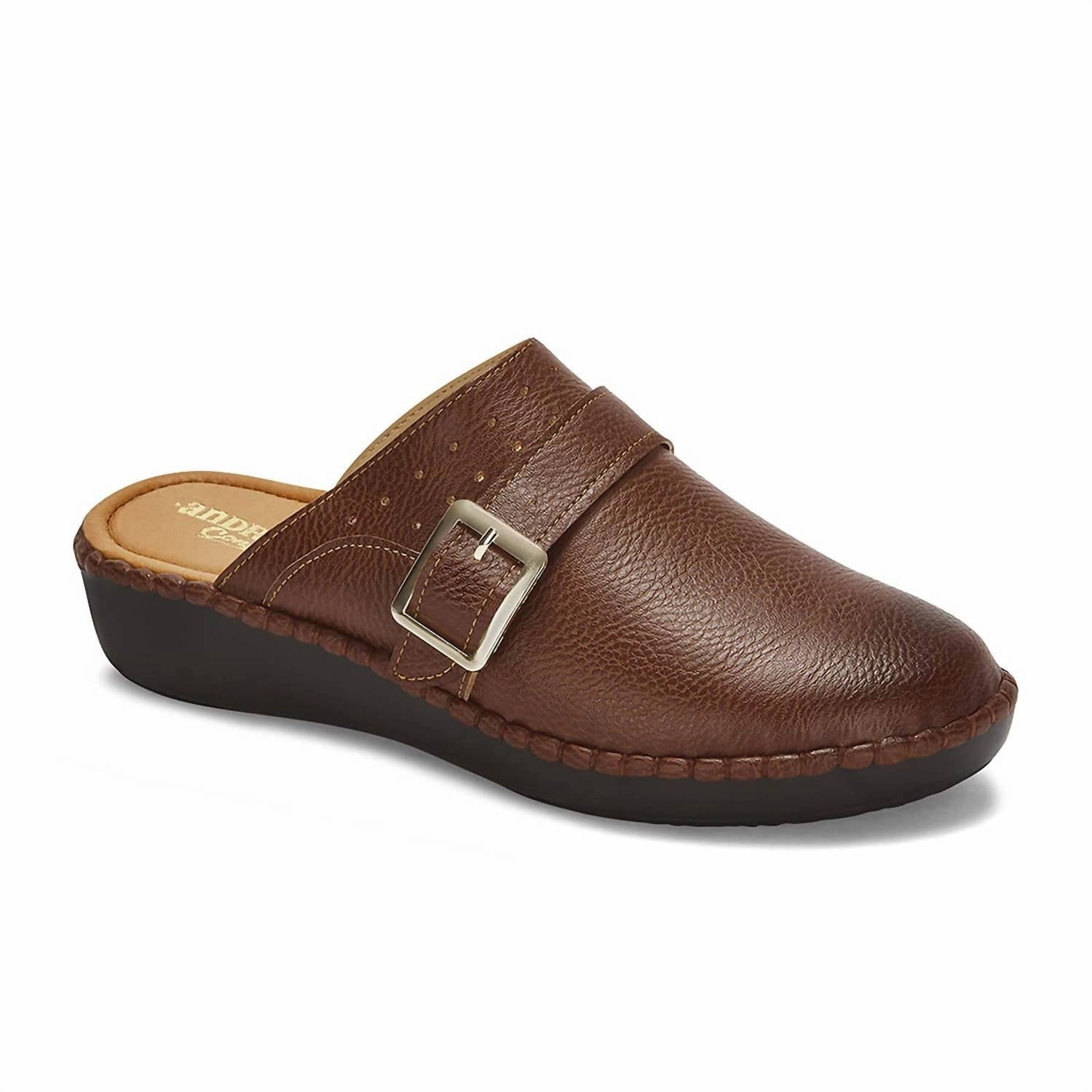 Lace Up Style Athletic Design Women's Comfort Casual Clogs In Brown