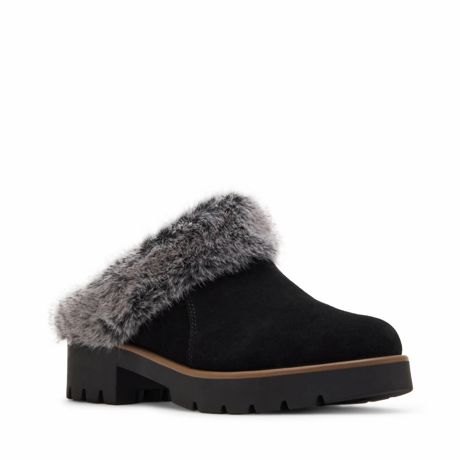 Easy Wear Footwear Women's Karoline Water Resistant Mule In Black Suede