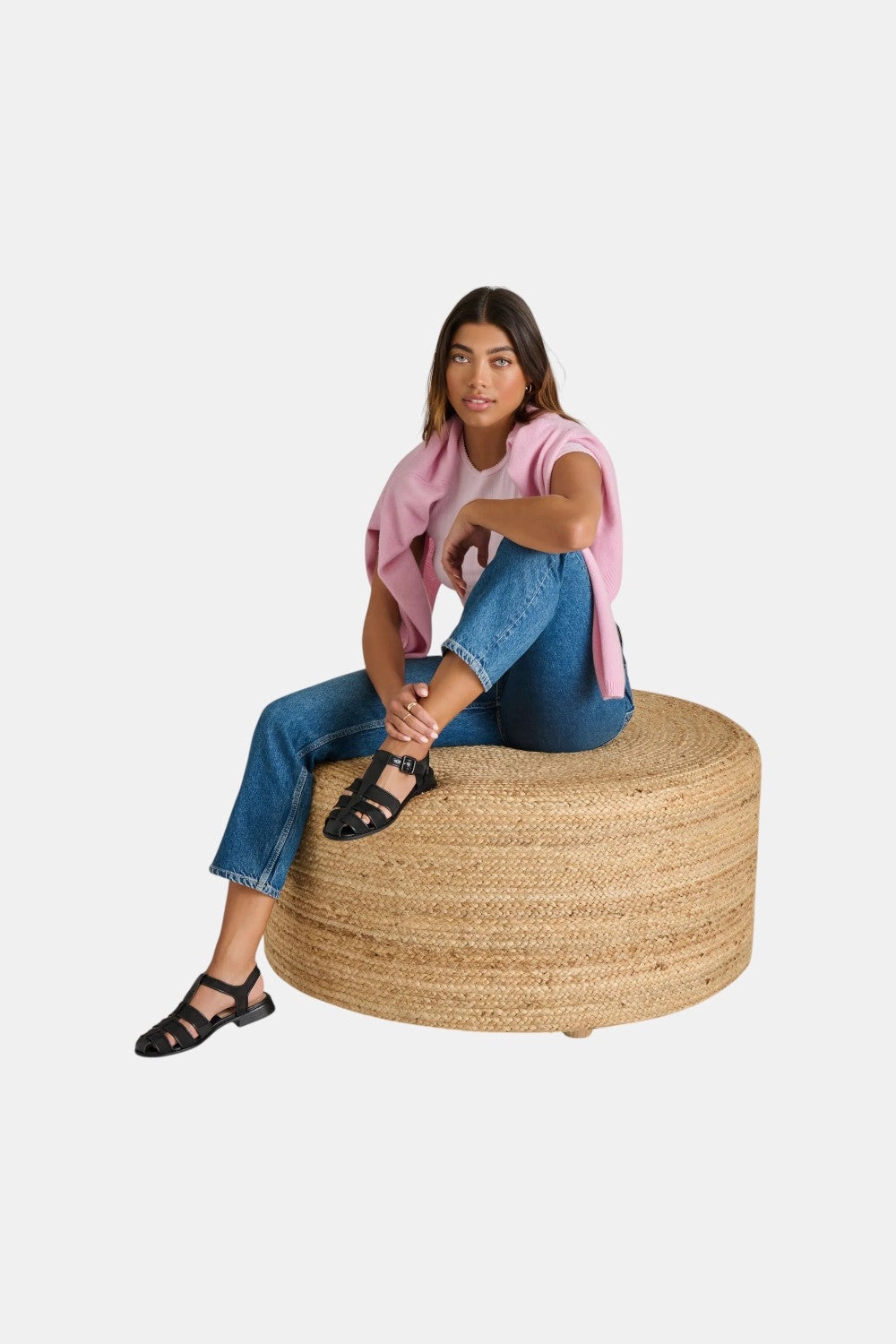 Comfortable insoles Anti Slip Outsole Dolce Vita Holis Mesh Sandals in Onyx Mesh