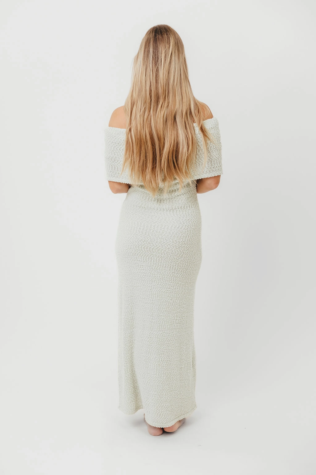 Brit Maxi Dress in Seafoam - Bump Friendly Chic and Cozy Wear