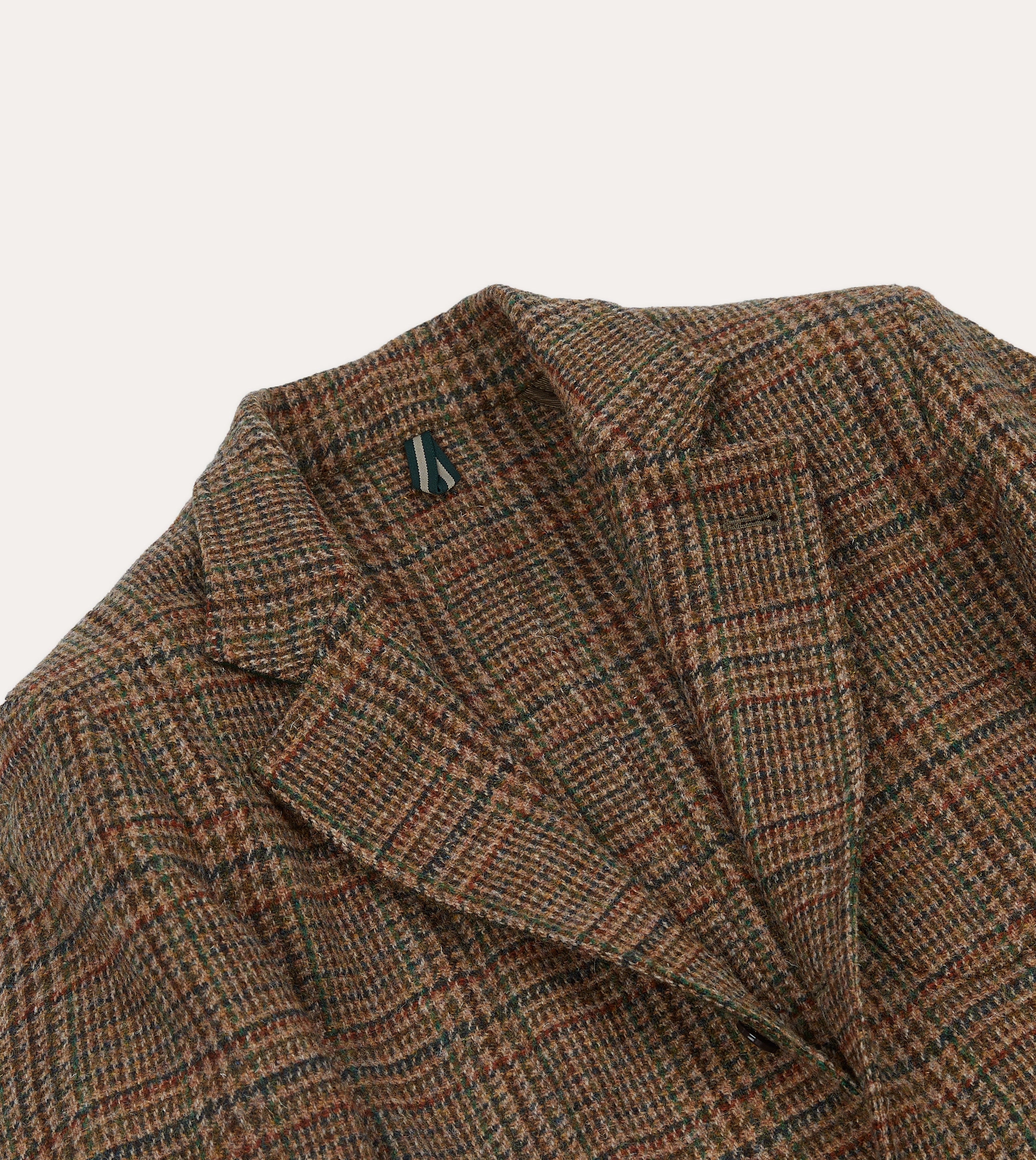 All-Season Comfort Brown Prince of Wales Check Harris Tweed Games Blazer Mk. VII
