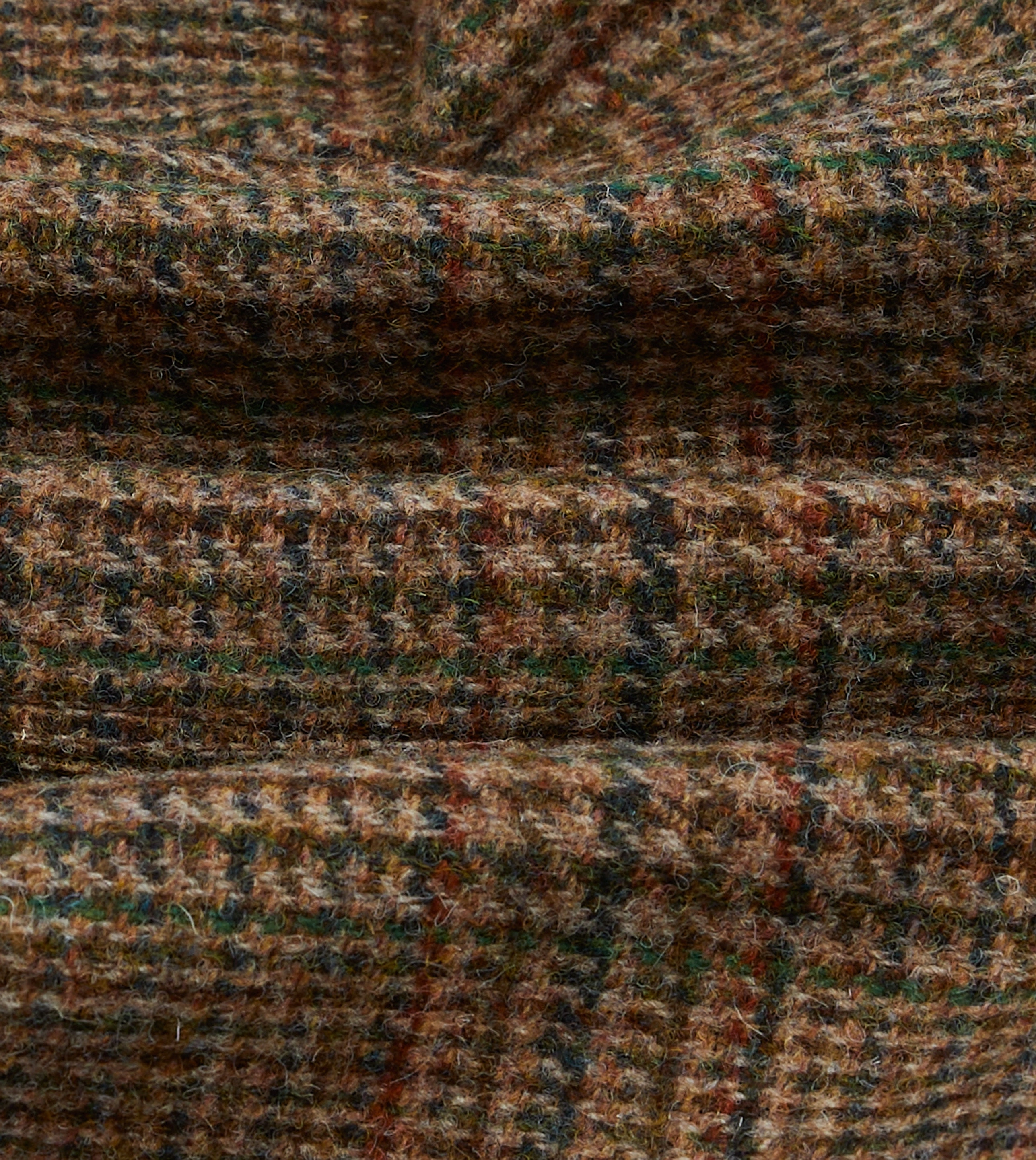 Brown Prince of Wales Check Harris Tweed Games Blazer Mk. VII Refined Style