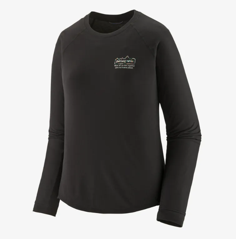 product geometric precision Timeless Style W's L/S Capilene Cool Trail Graphic Shirt