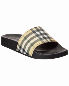 Burberry Check Slide Breathable fabric