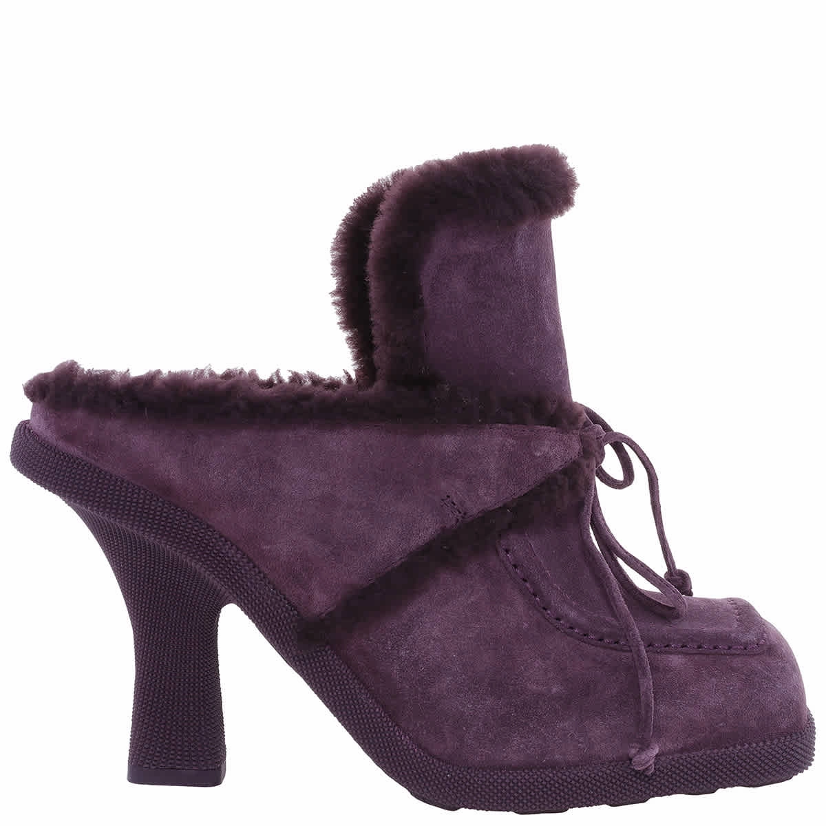 Multi Directional Tread Stylish Comfort Burberry Square-Toe Highland Mules