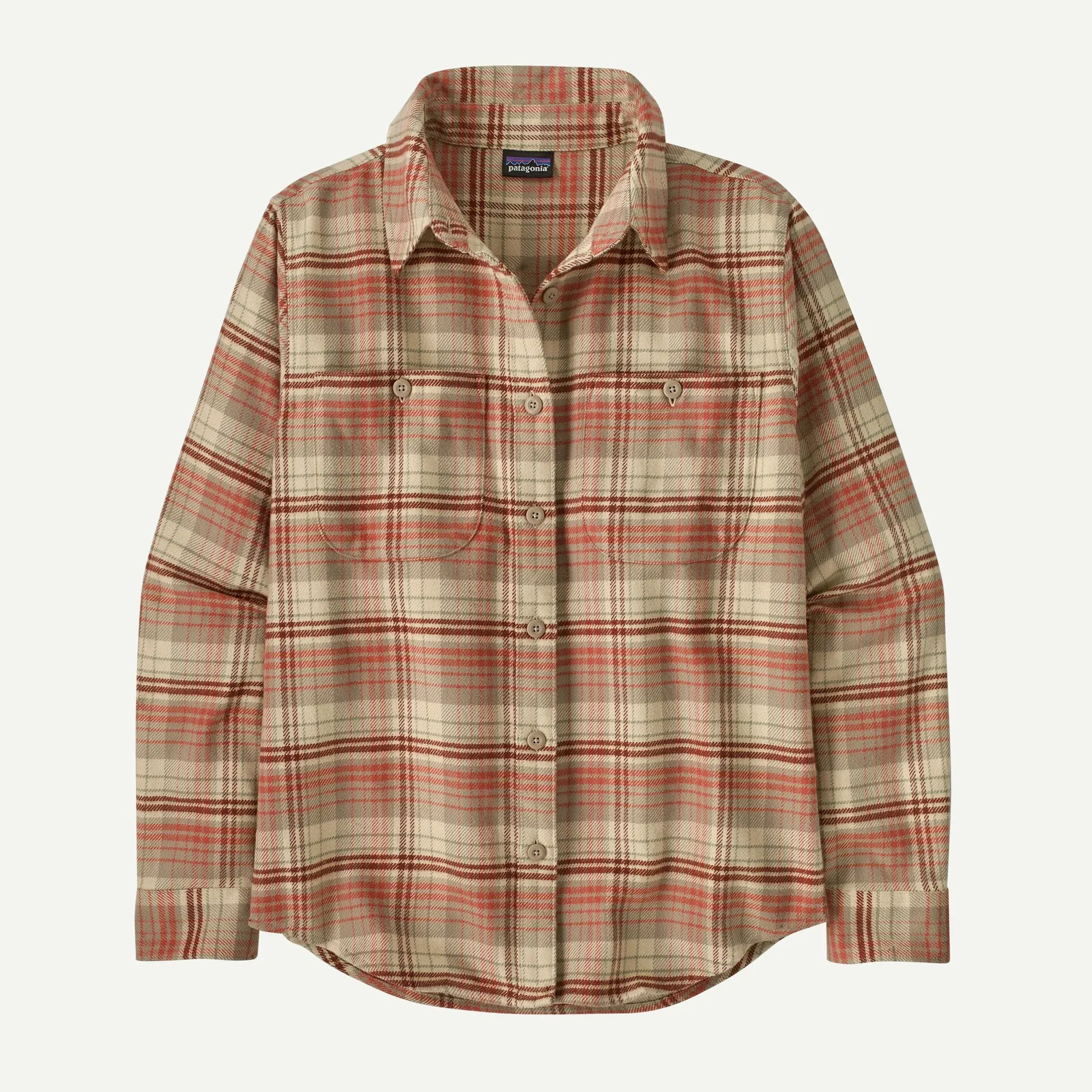 W's Fjord Flannel Shirt Essential Sporty Linen
