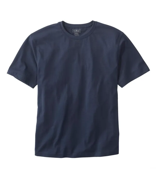 Carefree Unshrinkable T Shirt Without Pocket  Short-Sleeve Men's Regular Pocket Detailing