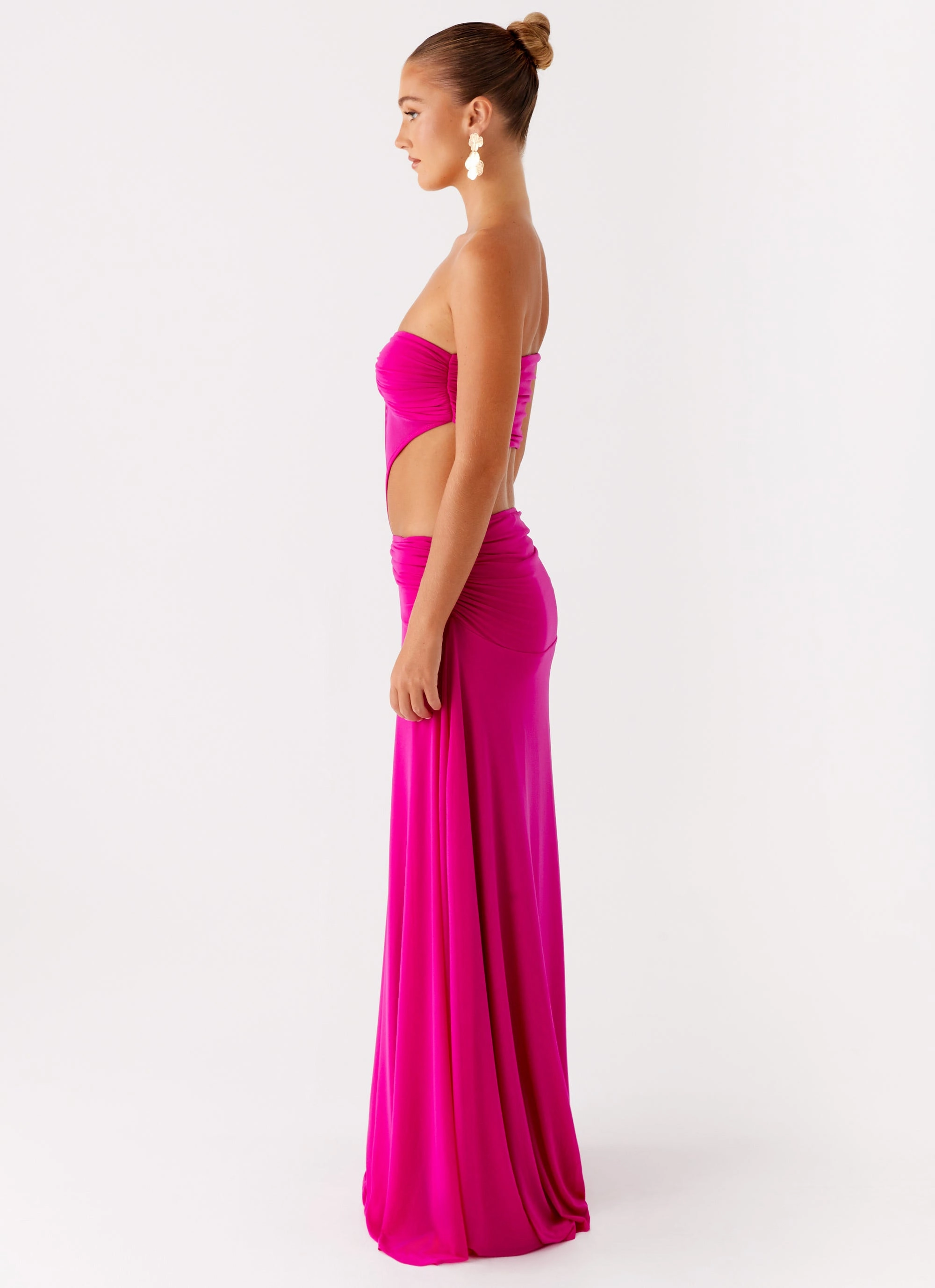 Classic Comfort Love Blend Carlene Maxi Dress - Fuchsia