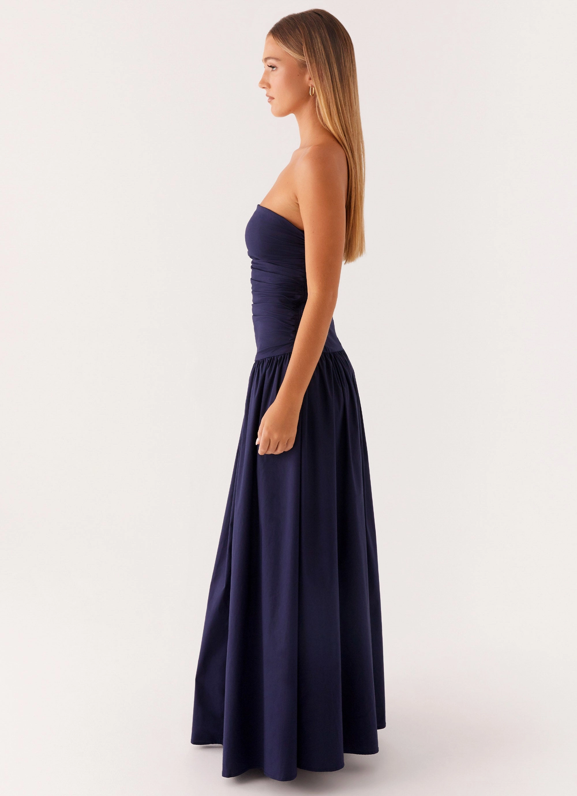 Carmel Maxi Dress - Navy Soft Movement Bold Movement