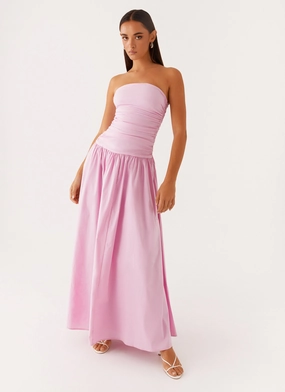 Daily Wear Urban Chic Carmel Maxi Dress - Pink