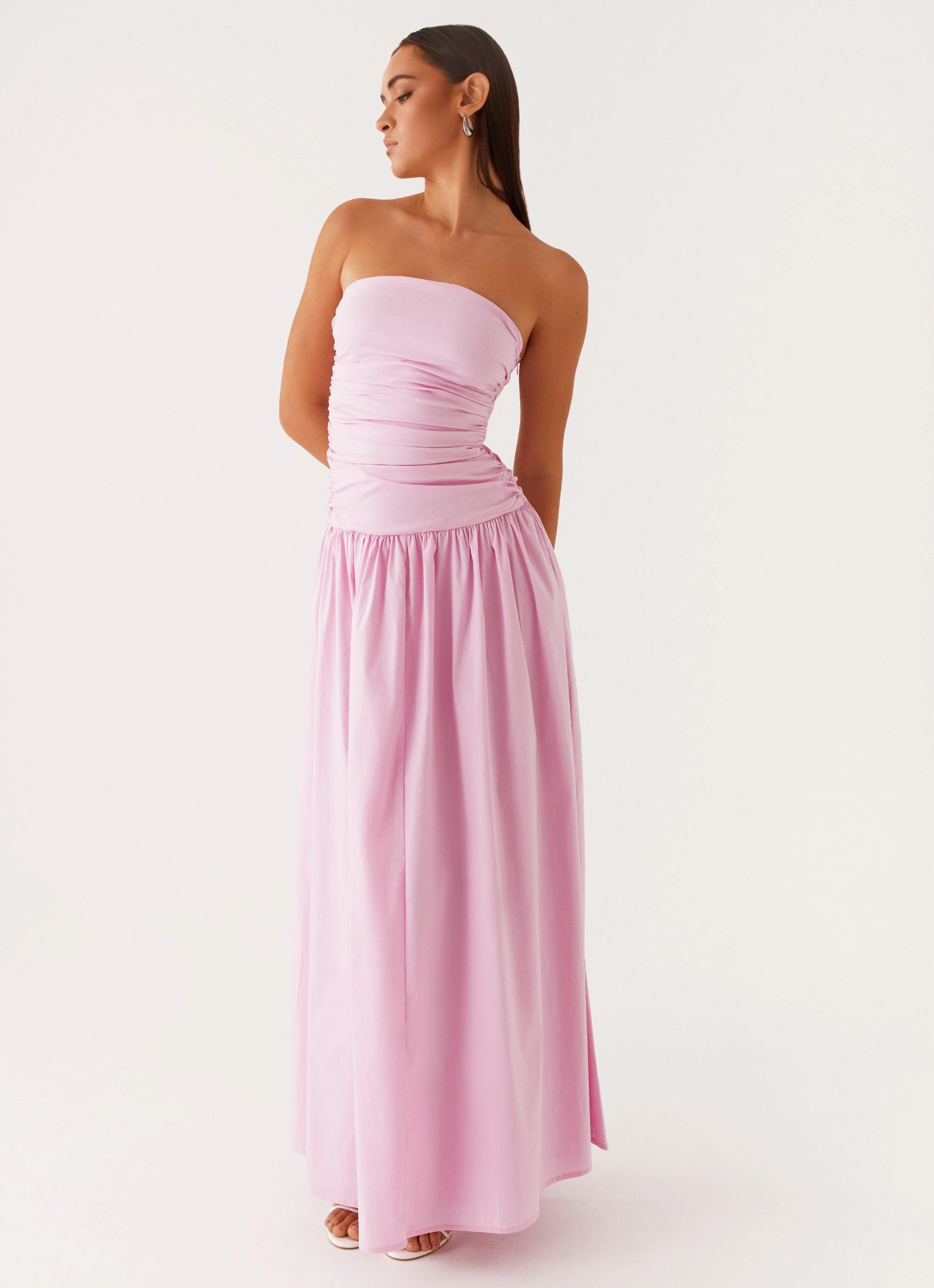 Carmel Maxi Dress - Pink Shine Moment