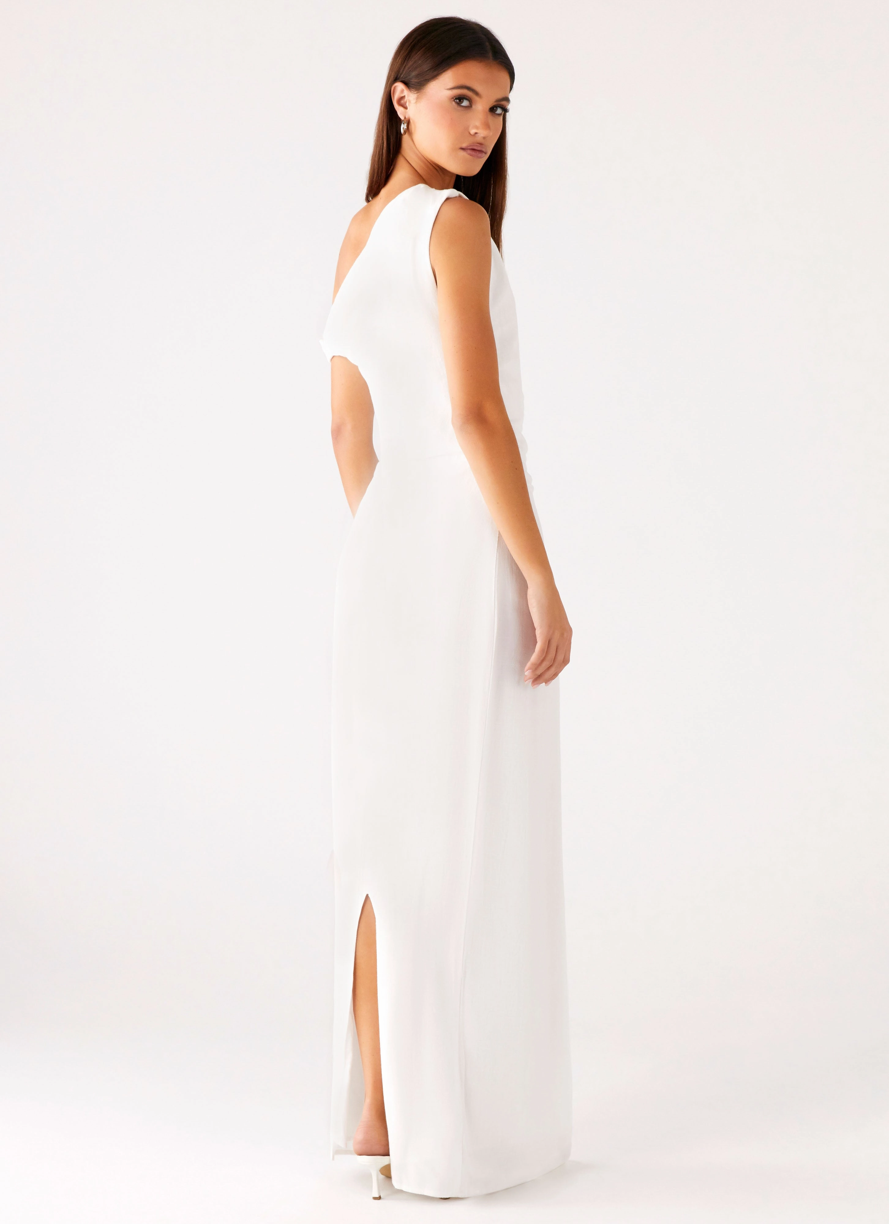 Mckenna Maxi Dress - White Stylish Cut