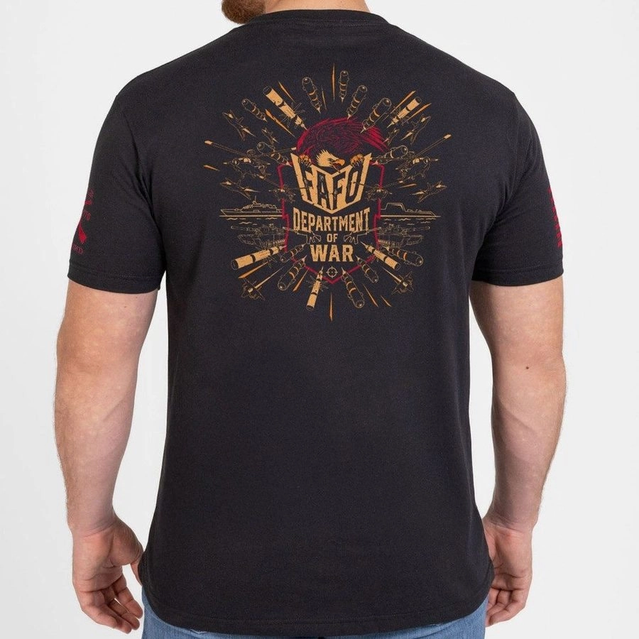 certified Active Layers Department Of War T-Shirt - Black