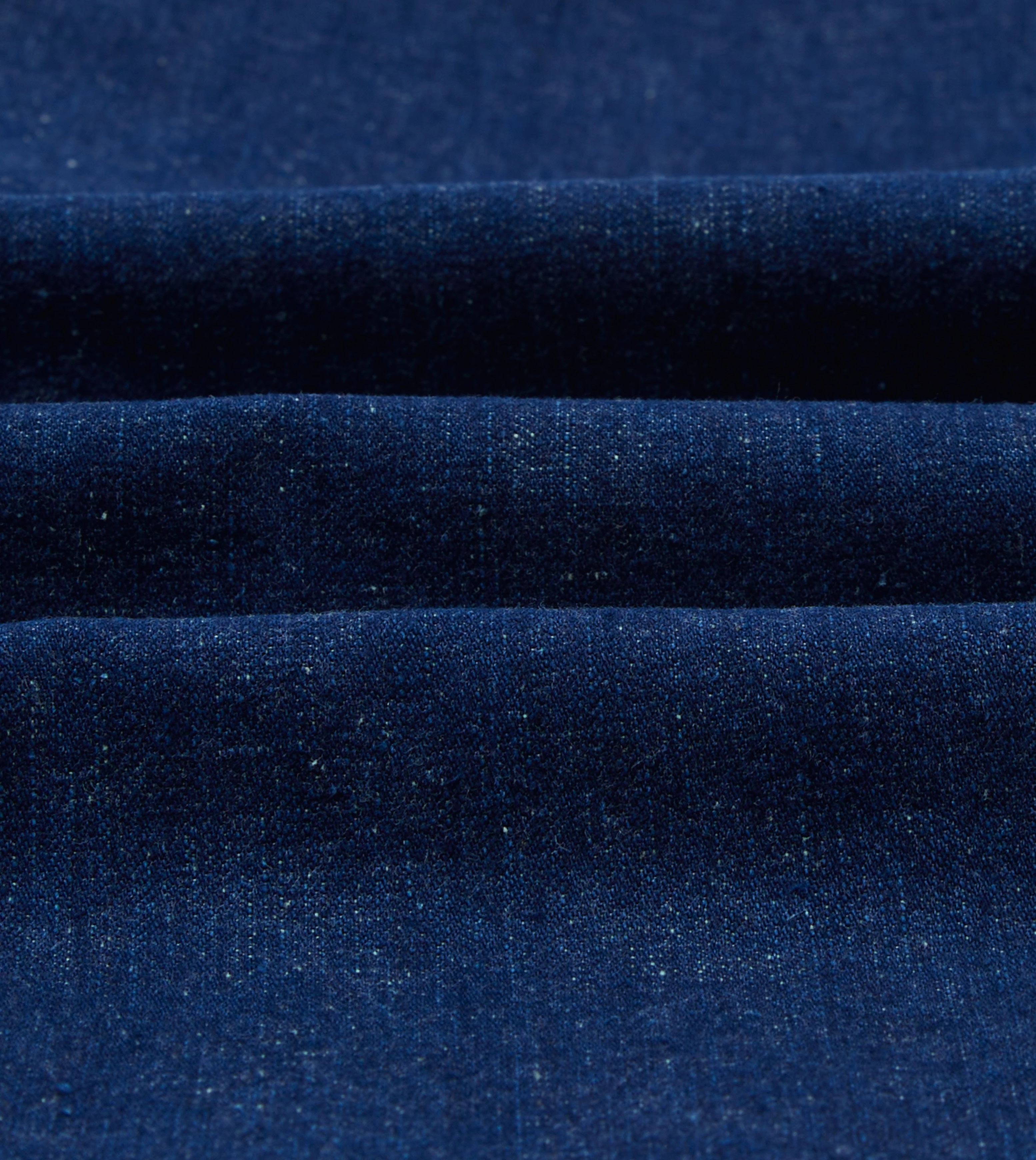 Indigo Cotton-Linen Games Blazer Mk. I Sharp Cut