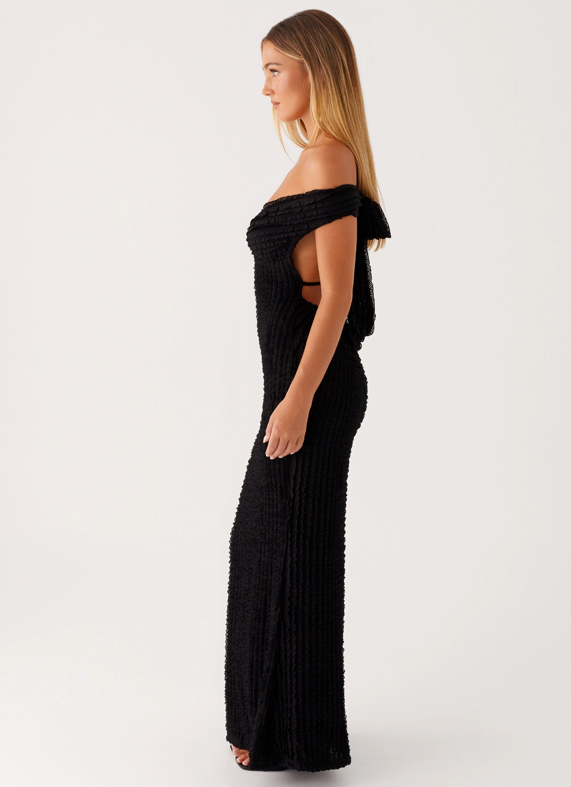 Chantelle Maxi Dress - Black Daily Confidence Coffee Break