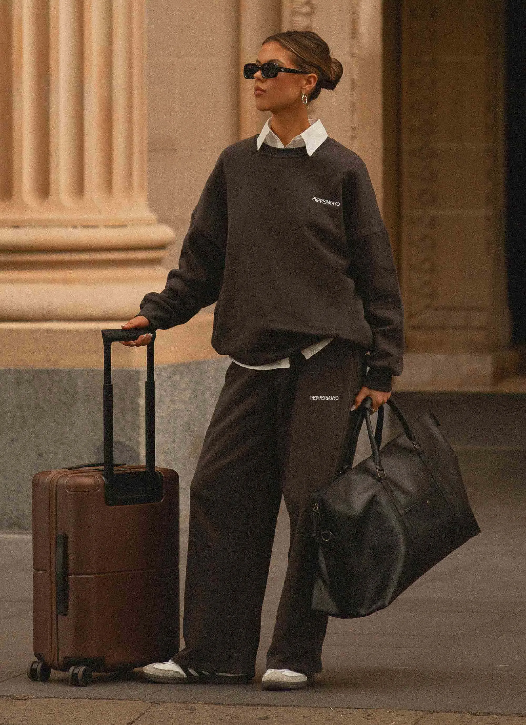 Signature Oversized Sweatshirt - Charcoal Performance Fit Alpine Conditions