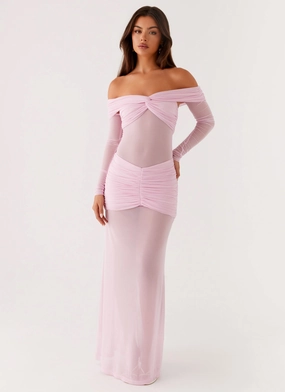 Sunset Scene New York Alter Ego Maxi Dress - Pink