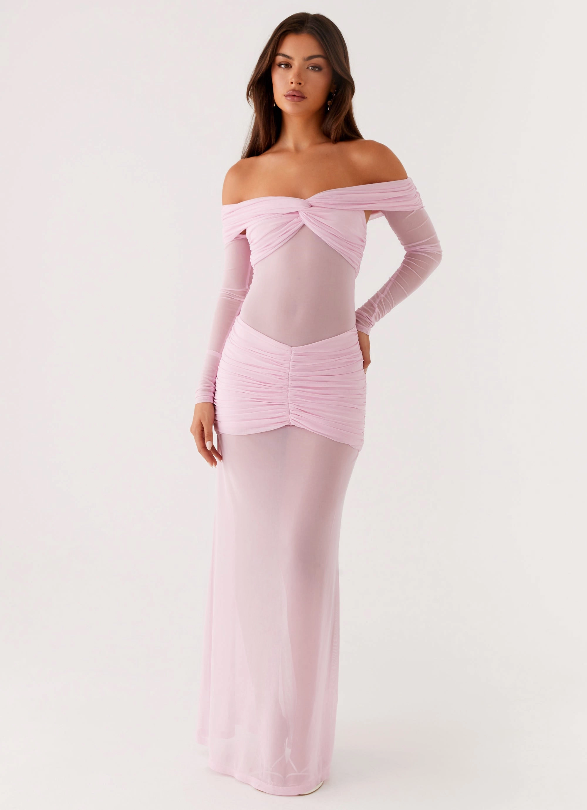 Sunset Scene New York Alter Ego Maxi Dress - Pink
