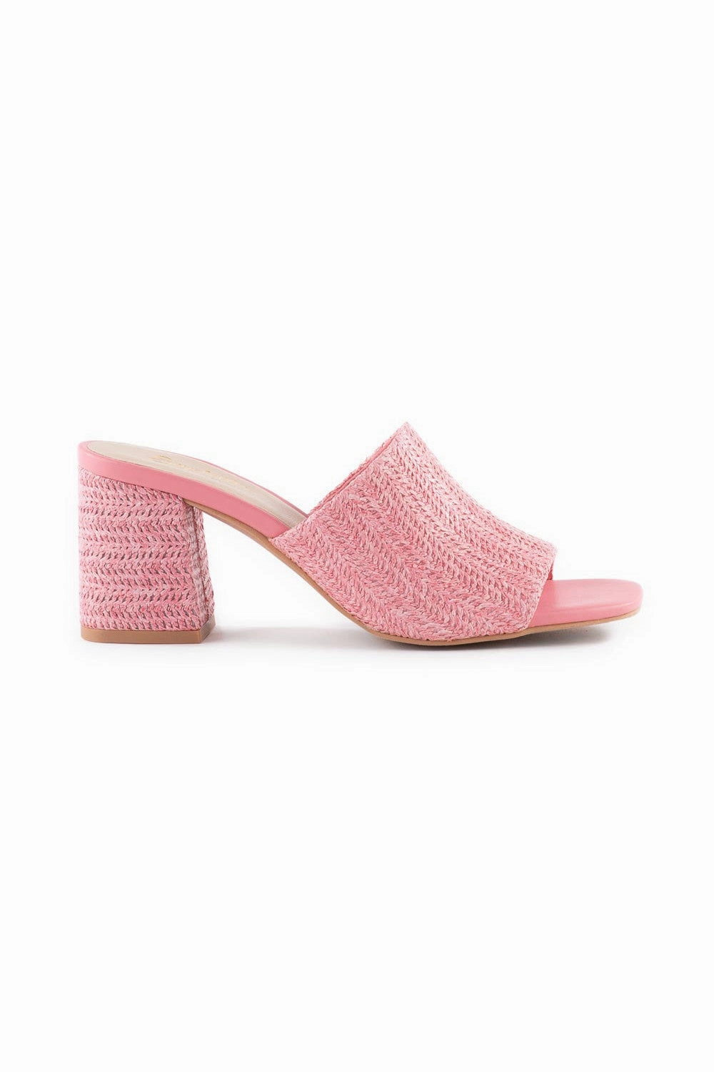 synthetic leather Open Toe Seychelles Adapt Sandals in Raffia Pink