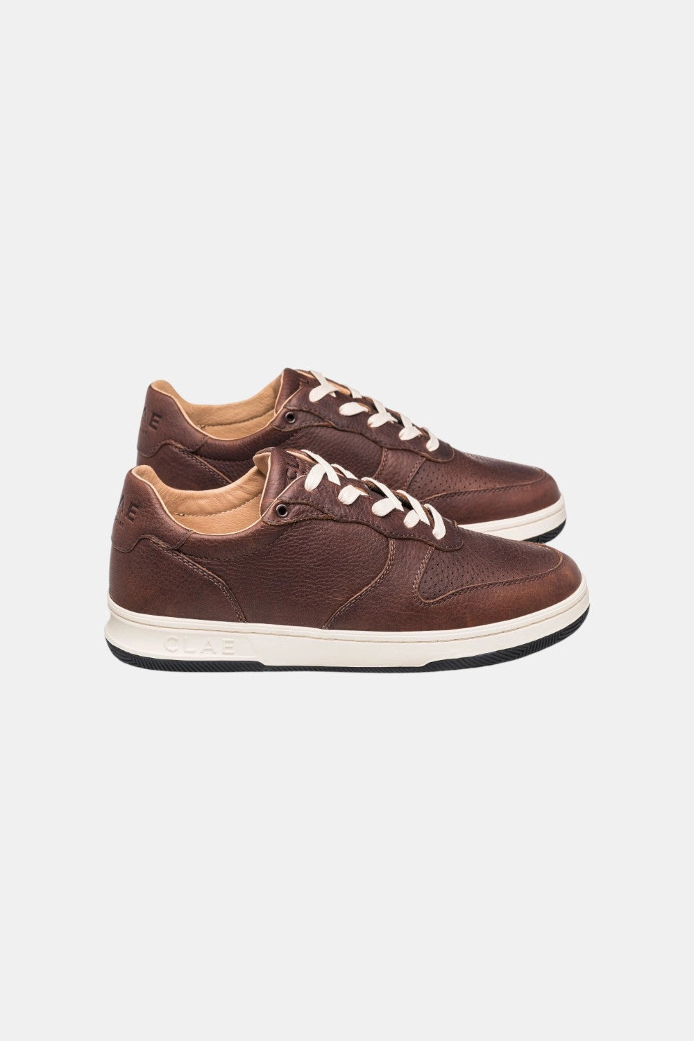 Responsive Rebound Fast Move Clae Malone Sneakers in Cocoa Leather