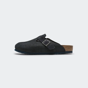 Open Air Boston Corduroy - Midnight Suede Leather