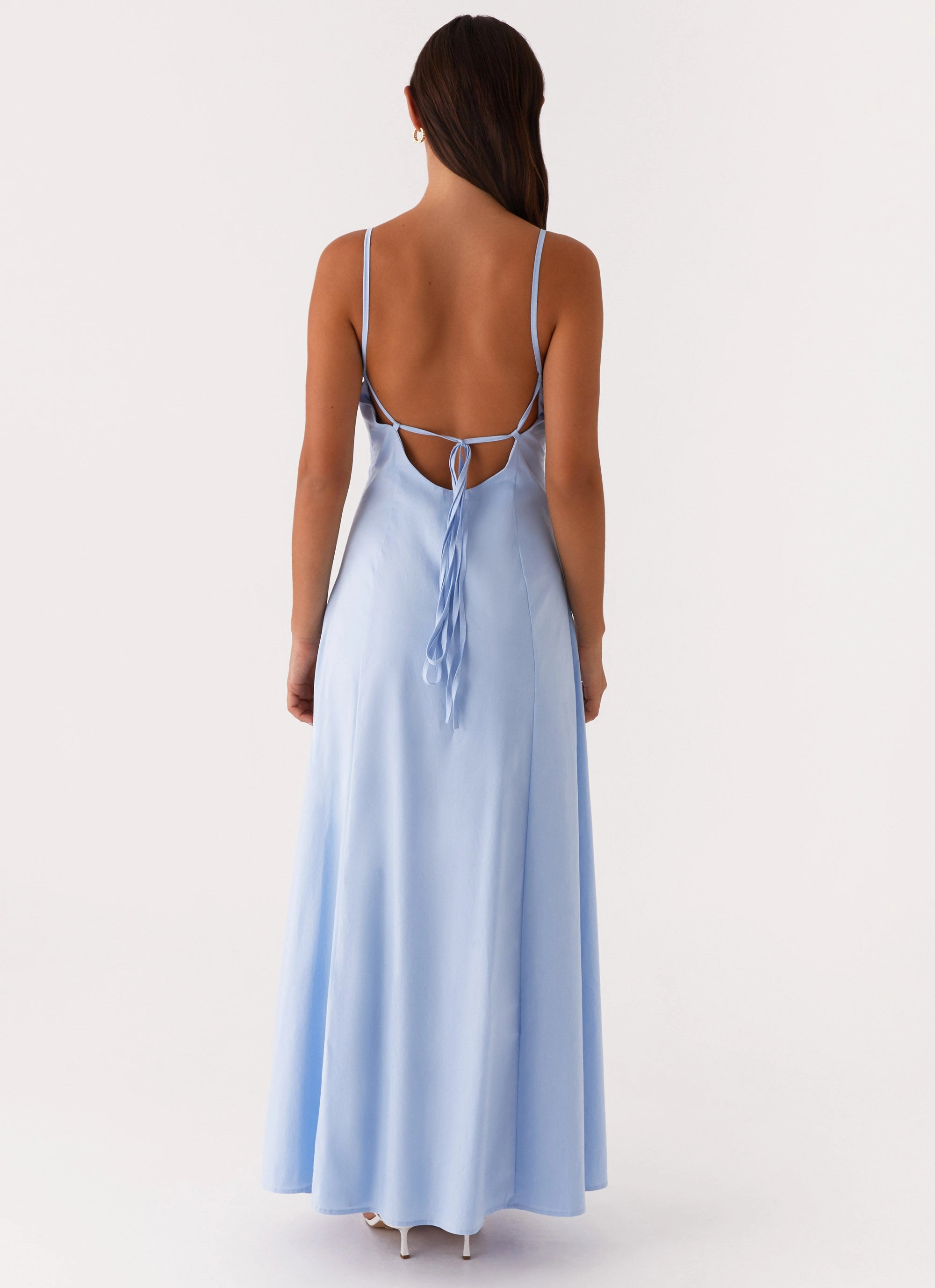 Clear As Day Maxi Dress - Blue custom-fit Grace Walk