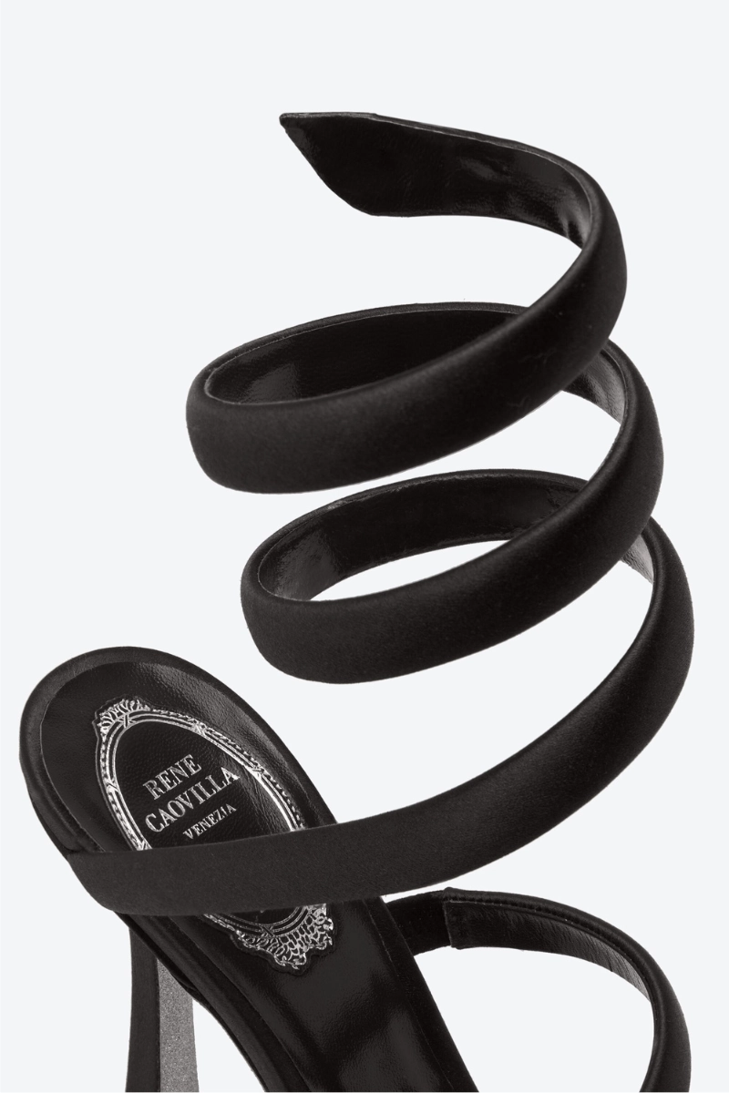 Cleopatra Satin Sandal Stable Glamorous Heeled Boots