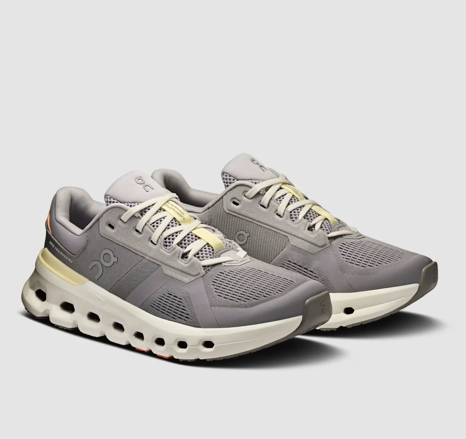 Cloudrunner 2 W Microtextured Grip Surface running with ankle braces