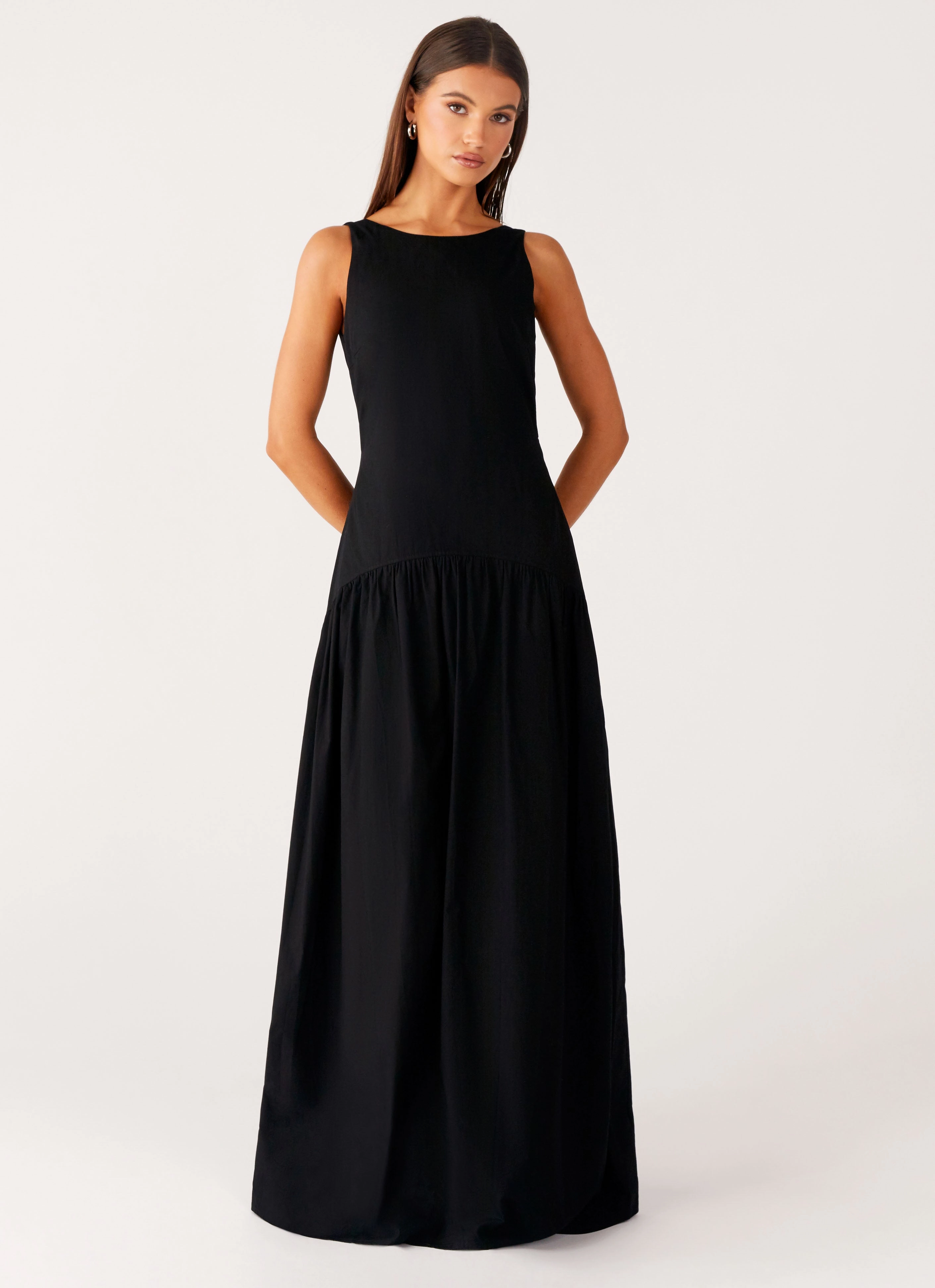 Morena Maxi Dress - Black Casual event dress