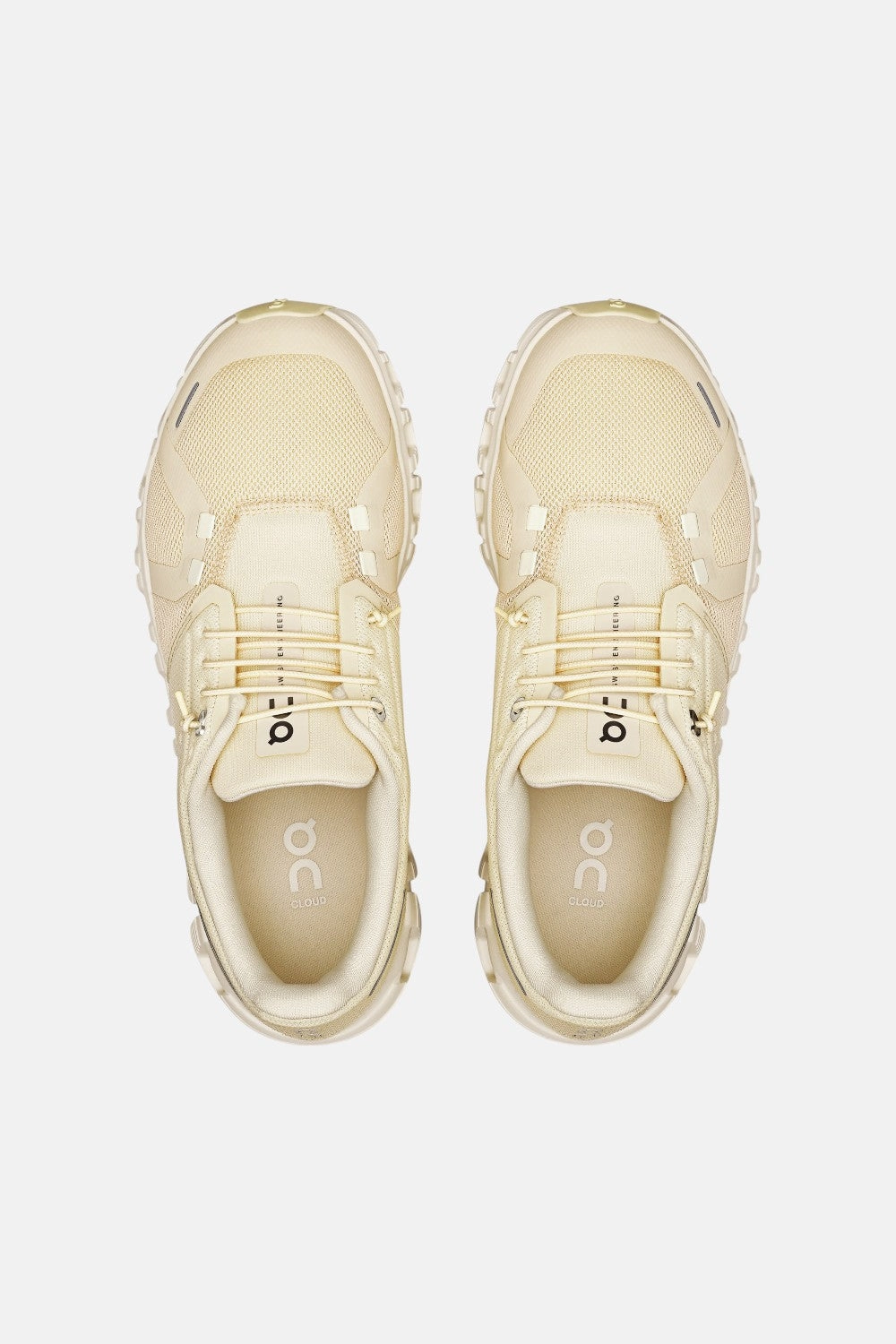 On Running Women's Cloud 6 in Castor/Ivory Orthopedic Footbed Light Mobility