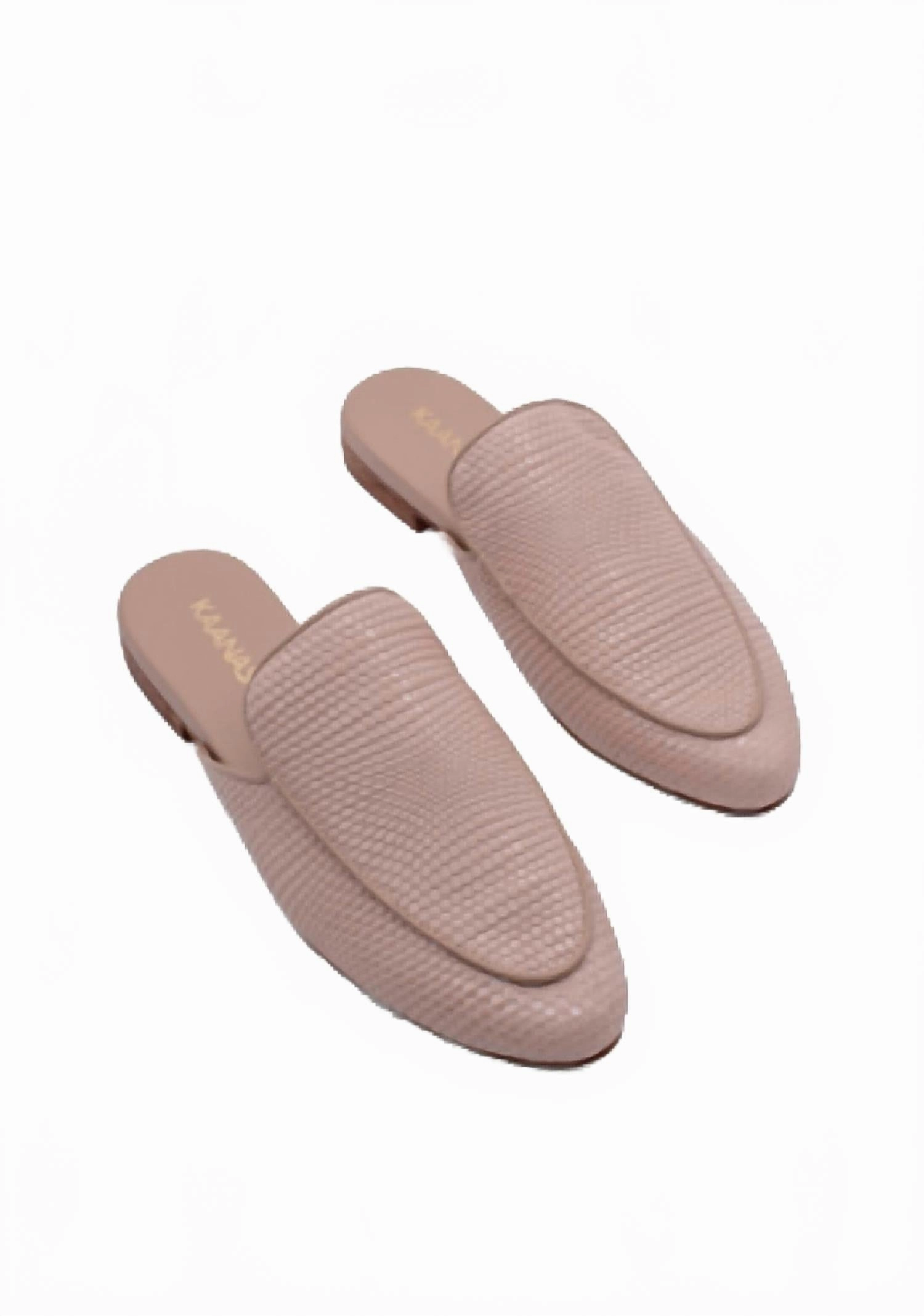 Simple Slip Women's Sardinia Leather Mule In Beige