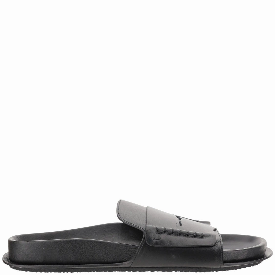 Leather Mocassin Sandal Durable Build Toe Cap